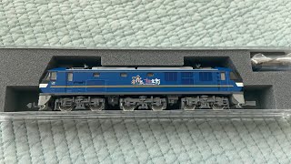 더트레인 카토 디젤기관차 3092-1 EF210 300 unboxing / KaTo Diesel Locomotive 3092-1 EF210 300 unboxing