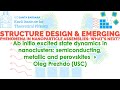Ab initio excited state dynamics in nanoclusters: semiconducting, metallic &.. ▸ Oleg Prezhdo (USC)