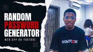 RANDOM PASSWORD GENERATOR (APP) #javascript