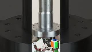 Hydraulic Press Vs Rubik's Cube #Experiment #Shorts