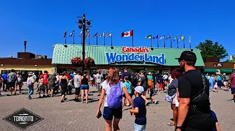 Morning Wonderland Walk | Canada's Wonderland | 4K HDR