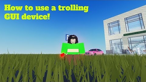 Tutorial for using a trolling GUI in your game!