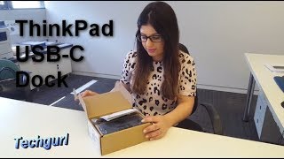 Lenovo #ThinkPad USB-C Dock Unboxing (4K)