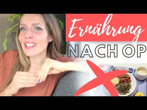 TIPPS ERNÄHRUNG nach OP 🏥Wie ernährt man sich nach einer Operation richtig? Was DU beachten solltest