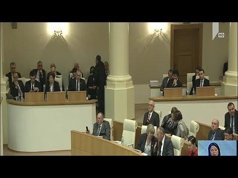 პარლამენტის სხდომა