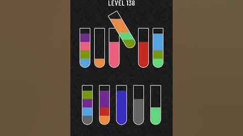【Water Sort Puzzle】 Level 138