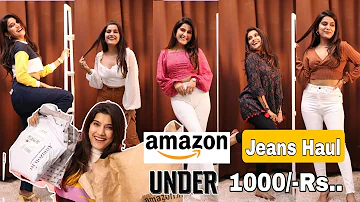😍I Tried AMAZON Jeans | Amazon Haul | Starts 275/- Rs. Only | Super Style Tips