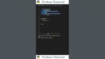 Python Decorators in 1 Minute | Python Tutorial