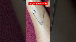 “Safety Pin Mehndi Hack ❤️Easy Viral Mehndi Trick” #shorts #mehndi #viralshorts#henna #tricks #yt