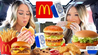 Trying New McDonald's Items | Big Mac Sauce Cups!!
