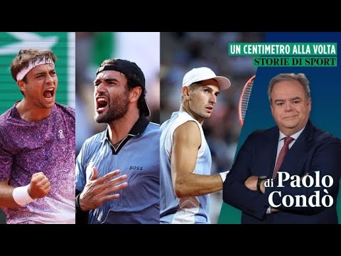 Video Cobolli, Berrettini e Arnaldi nel tempio della tenacia | UN CENTIMETRO ALLA VOLTA – Paolo Condò