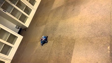 KFUPM-SSL robocup: testing of motion control algorithm 1