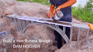 Finished mini Hoover Dam Bypass Bridge | Mike O&#39;Callaghan Pat Tillman Memorial | Mini construction