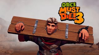 Orcs Must Die 3 - Order Temple - War Scenario - Solo - War Mage Difficulty - 5 Skulls