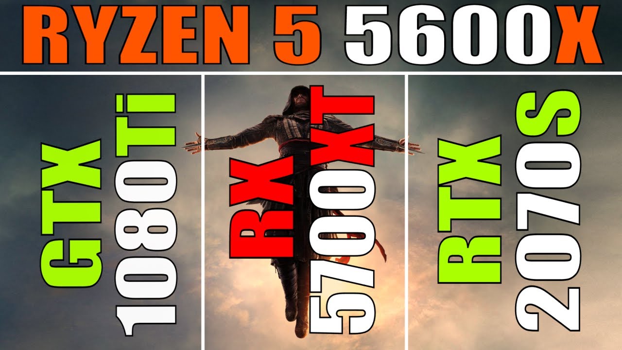 GTX 1080Ti vs RX 5700XT vs RTX 2070 SUPER || RYZEN 5 5600X || PC