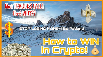 Why Most Crypto Traders LOSE MONEY! Learn Patience to WIN! Bitcoin Crypto AI #blockchain #web3 #News