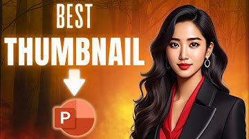 How To Make YouTube Thumbnails using Microsoft PowerPoint