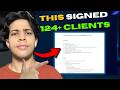 This Sales Script Got Me 124+ Clients (Just Copy Me)