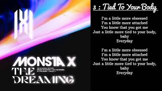 Monsta X - Tied to your body ( lyrics ) Album The Dreaming