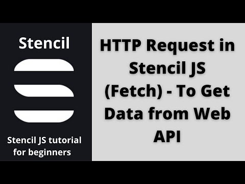 HTTP Request in stencil js