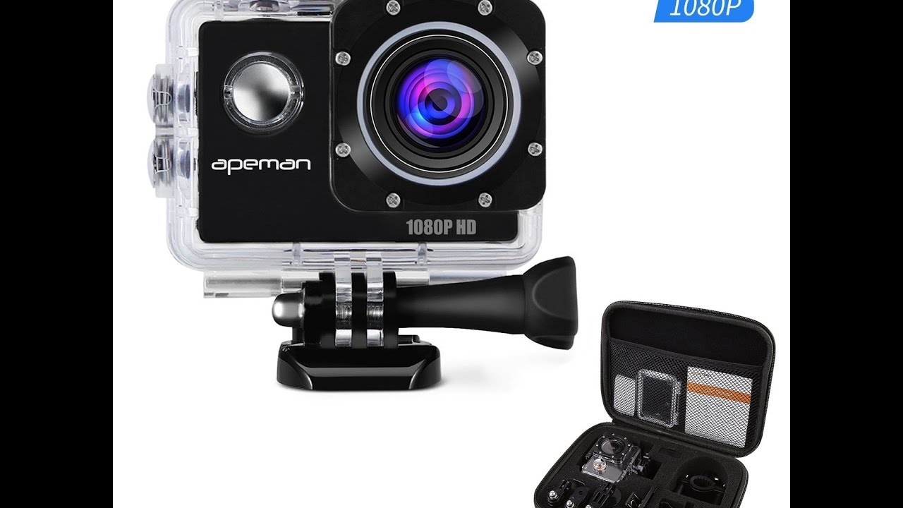 APEMAN A60 Sports Action Camera 12MP Full HD 1080p Action Cam