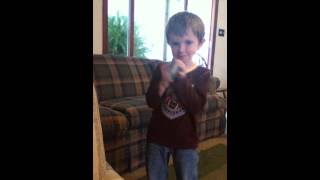 Benjamin The Great Amazing 4 Yr Old Magician... And His Whiny Dog