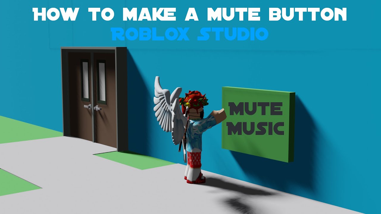 Mute Button Tutorial Roblox Studio Youtube - roblox studio how to make a mute music button for beginners