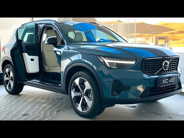 2025 Blue Volvo XC40 Ultimate Dark - in depth Walkaround 4K - YouTube
