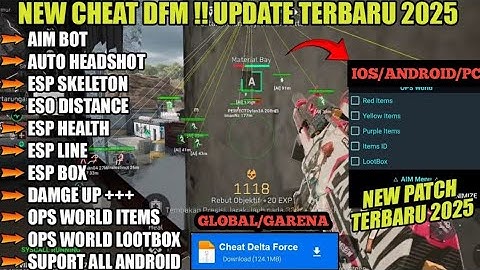 DELTA FORCE MOD MENU | DELTA FORCE MOBILE AIMBOT | GLOBAL & GARENA HACK ESP WALLHACK FREE VIP CRACK