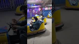 Yellow Dodgem Car Fastest Bumper Car #funny #funslide #viral #Dodgem #ElectricRide #ChallengerCar