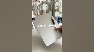 New Notability update 🍂