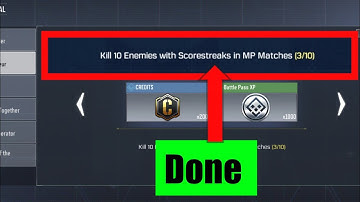 Kill 10 enemies with scorestreaks in mp matches