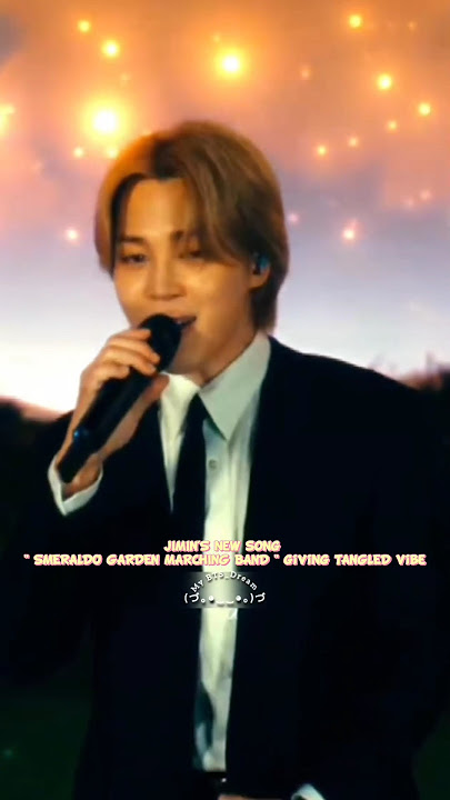 Download lagu jimin smeraldo garden marching band song ✨ giving tangled vibe 💞💜 #shorts #bts #jimin