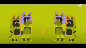 bluey intro in robot flip in confusion revevso