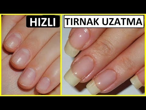 HIZLI TIRNAK UZATMA - EVDE TIRNAK GÜÇLENDİRME - TIRNAK BAKIMI