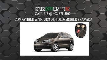 How To Replace Oldsmobile Bravada Key Fob Battery 2002 2004
