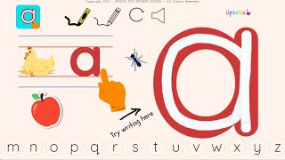 Learn to Write Lowercase Letters with Correct Formation | Teaching Writing abc for Preschool