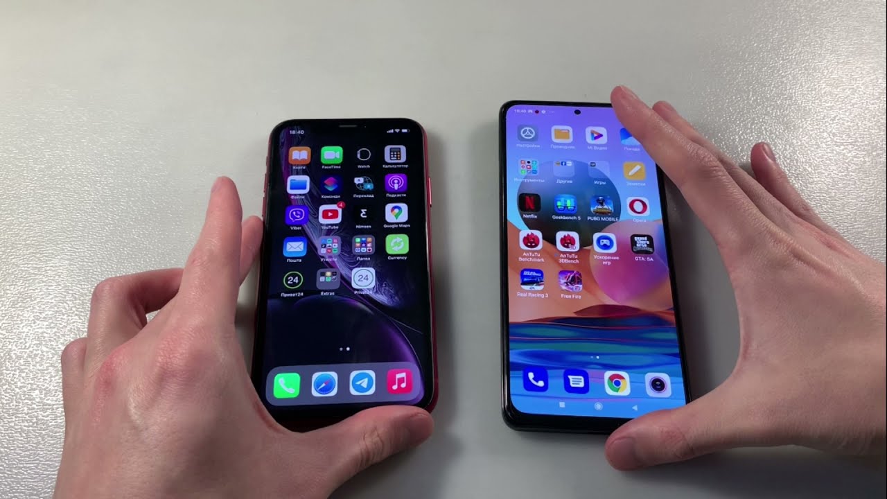 Redmi Note 10 Vs Iphone