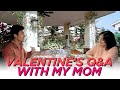 Valentine&#39;s Q&amp;A with my mom (hulaan niyo kung ilang taon na siya) Part 2 | Marco Gumabao