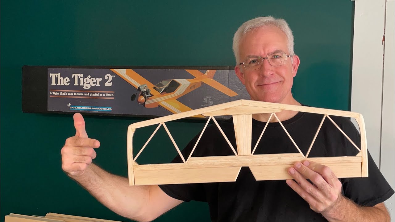 Carl Goldberg Tiger 2 build: Part 1
