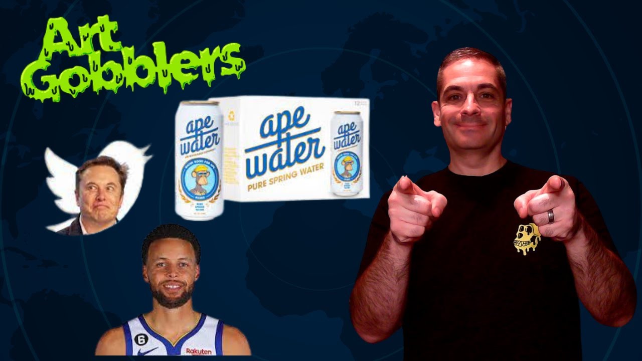 Art Gobblers, Steph Curry NFT's, Elon Buys Twitter and Ape Water.