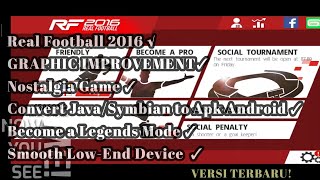 Real Football 2016 Nostalgia Game Jadul #Gameloft Game Symbian on Android screenshot 2