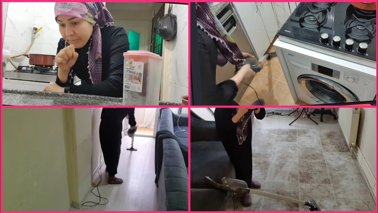 NAMAZ KILMAYA BAŞLADIM 😏TEMİZLİK  BENİMLE TEMİZLİK YAP 😂ARTIK YORULUYORUM  HER YERİ MAHVEDİYORLAR😅