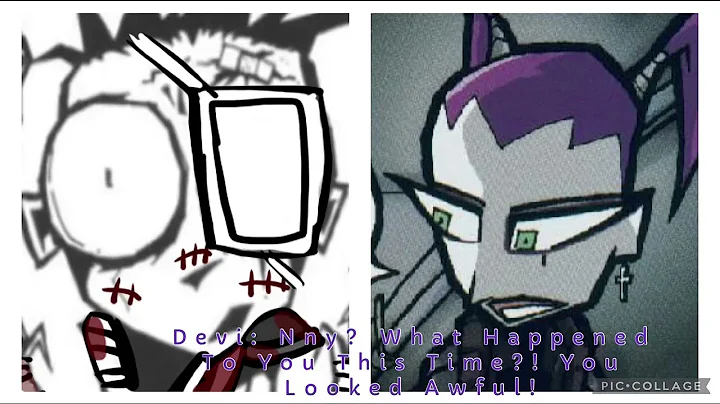 Devi’s Reaction To Johnny/Nny’s Appearance During The Rubber Piggy Incident TW: Blood And Gore