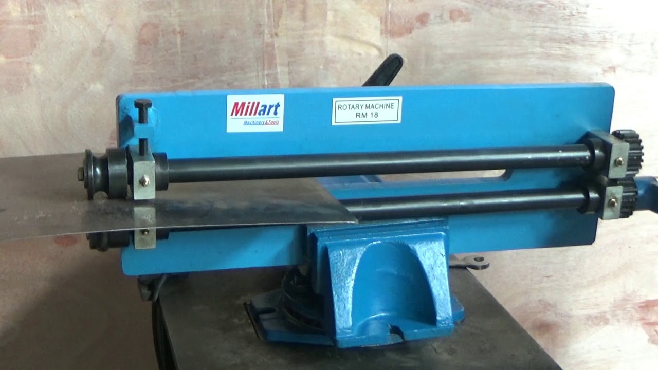 Millart Machine Tools Manual Bead Roller Rotary Swage RM-18 