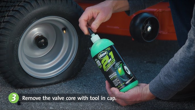 Slime Thru-Core Emergency Flat Tire Sealant: Car/Trailer, Seals Tire  Instantly, Safe & Easy to Use, 14 oz. 60186 - Advance Auto Parts