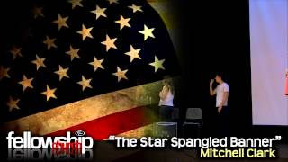 THE STAR SPANGLED BANNER: Mitchell Clark