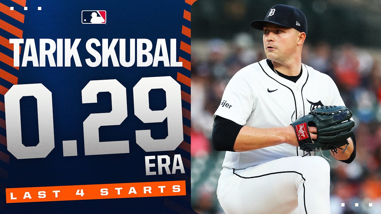 Pure DOMINANCE from Tarik Skubal! (Last 4 Starts: 30.2 IP | 1 ER 