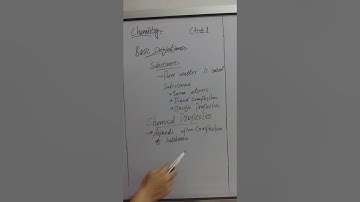 9th class chemistry, chapter # 1 topic : Basic definitions