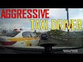 Dangerous Taxi Driver &amp; Bad Drivers on the Road &amp; Compilation on Dashcam